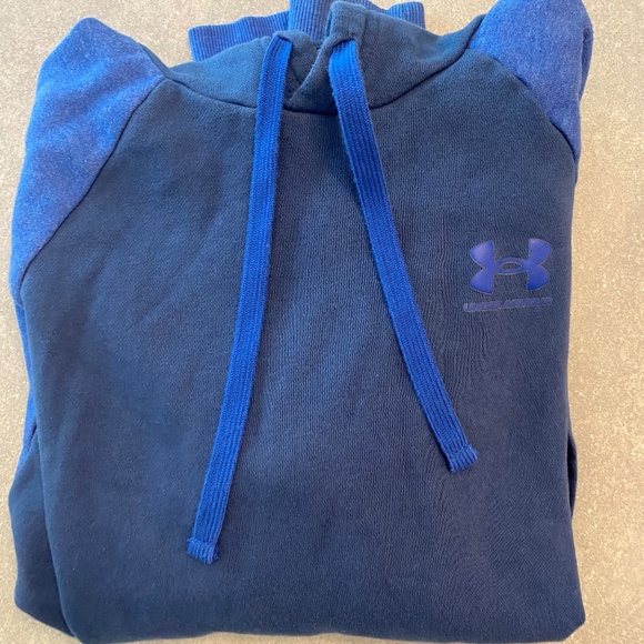 Under Armor mens medium sweatshirt blue - Picture 5 of 6